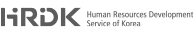 HUMAN RESOURCES DEVELOPMENT SERVICE OF KOREA LOGO